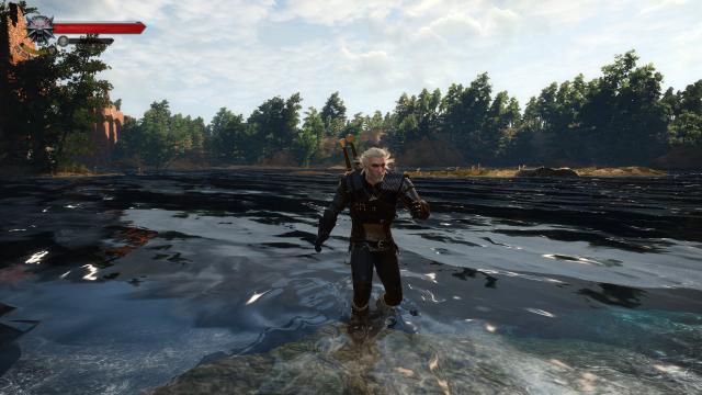 Стрибаємо в маловодних місцях / Jump in Shallow Water для The Witcher 3