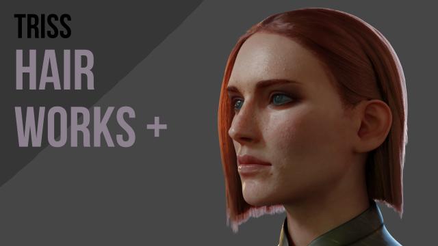 Нова зачіска Трісс / Triss Hairworks Plus