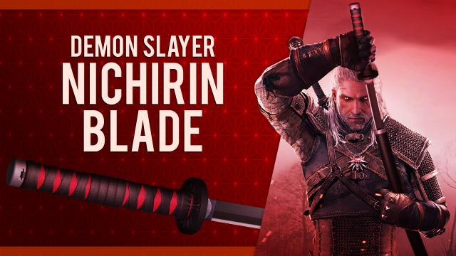 Demon Slayer Nichirin Blade - Меч вбивці демонів для The Witcher 3