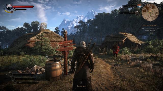 Глобальна переробка інтерфейсу у стилі E3 / E3 UI and HUD для The Witcher 3