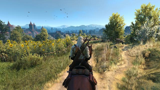 Красива трава / Beautiful Grass Mod для The Witcher 3