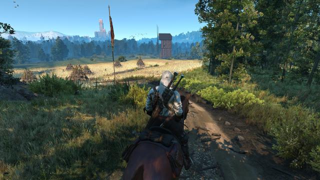 Красива трава / Beautiful Grass Mod для The Witcher 3