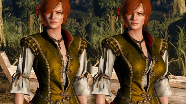 Красива Шані / MKM Shani beauty face and big Breast для The Witcher 3