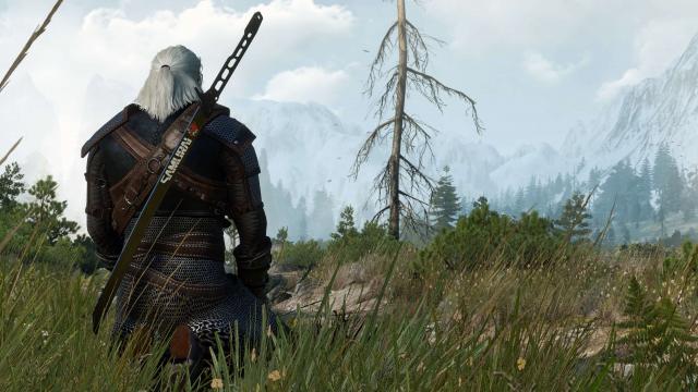 Ciri Thermal Katana with Scabbard for The Witcher 3