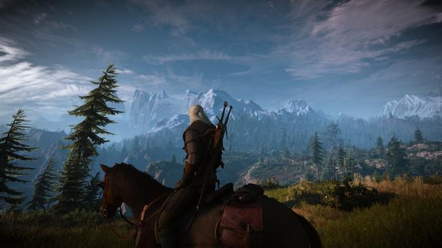 4к хмари / 4k Clouds для The Witcher 3