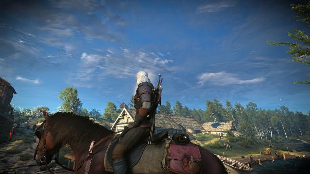 4к хмари / 4k Clouds для The Witcher 3