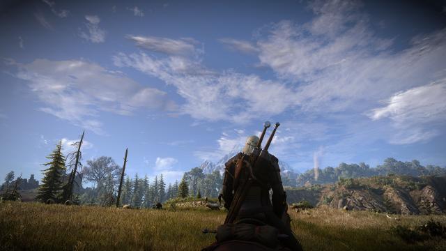 4к хмари / 4k Clouds для The Witcher 3