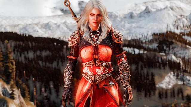 Ciri Samurai Armor - Самурайська броня для Цирі