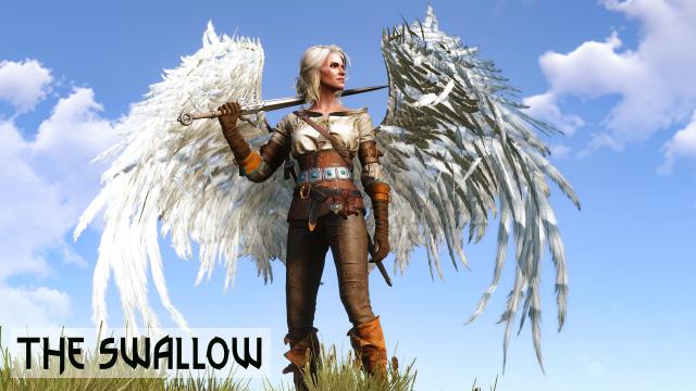 Цирі - Ластівка / The Swallow. (Ciri) для The Witcher 3