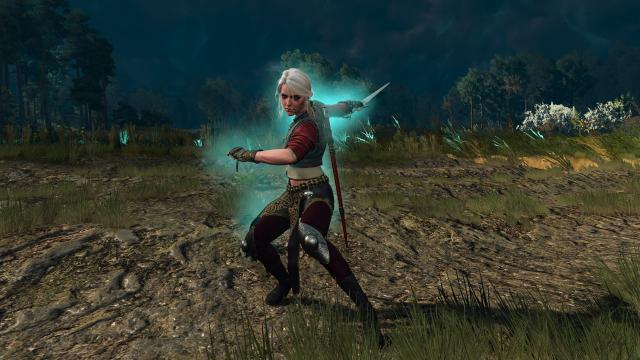 Збільшена шкода у Цирі / Ciri Better Damage для The Witcher 3