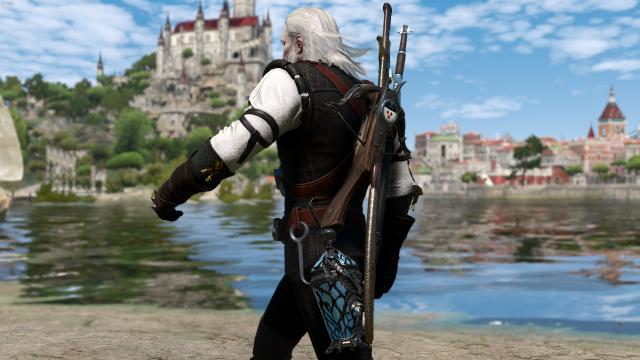 Wearable Pocket Items - Видимі Предмети Швидкої Екіпіровки для The Witcher 3