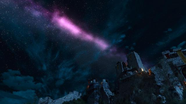 Зірки на нічному небі / Stars on Night Sky для The Witcher 3