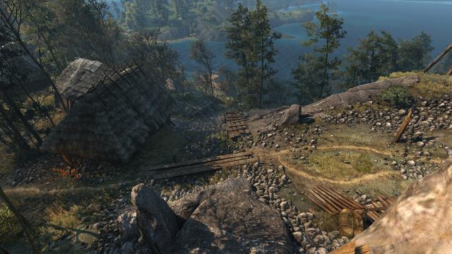 Красивые камни / Beautiful Rocks Mod для The Witcher 3