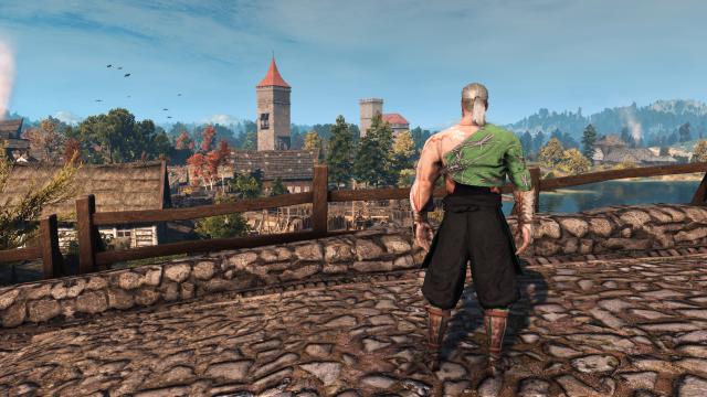 Samurai Attire DLC for The Witcher 3
