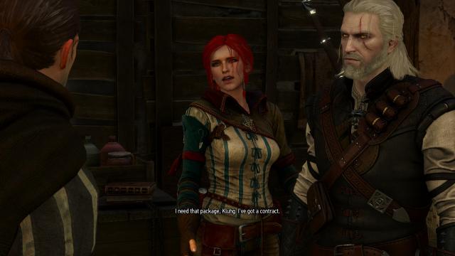 Одяг Трісс з Witcher 2 / TW2 Triss для The Witcher 3