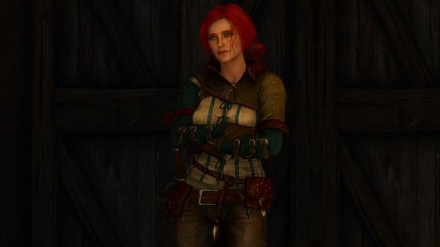 Одяг Трісс з Witcher 2 / TW2 Triss для The Witcher 3