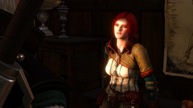 Одяг Трісс з Witcher 2 / TW2 Triss для The Witcher 3