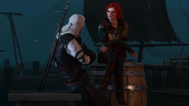 Одяг Трісс з Witcher 2 / TW2 Triss для The Witcher 3