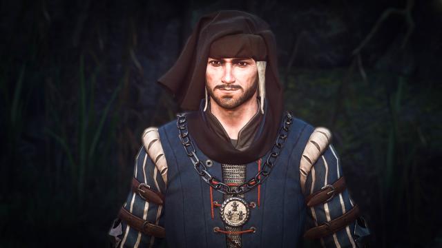 Вернон із бородою / Beard for Vernon Roche для The Witcher 3