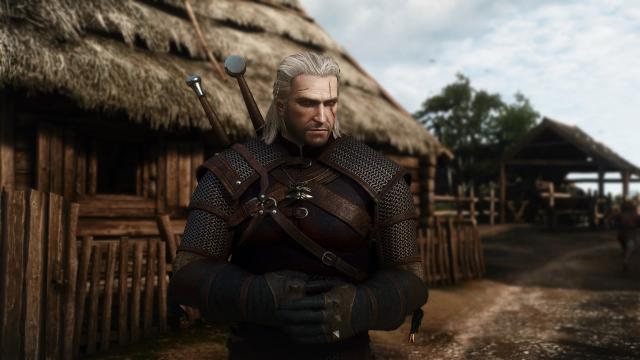 Geralt 4k Retexture для The Witcher 3 Next Gen
