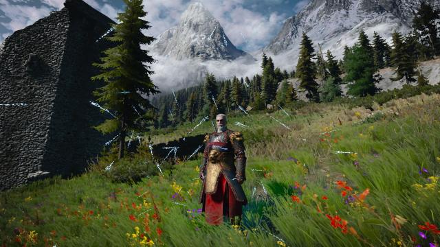 Sword Quen For NextGen Game for The Witcher 3 Next Gen