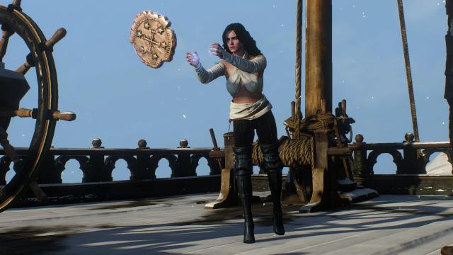 Yennefer's New Outfit для The Witcher 3 Next Gen
