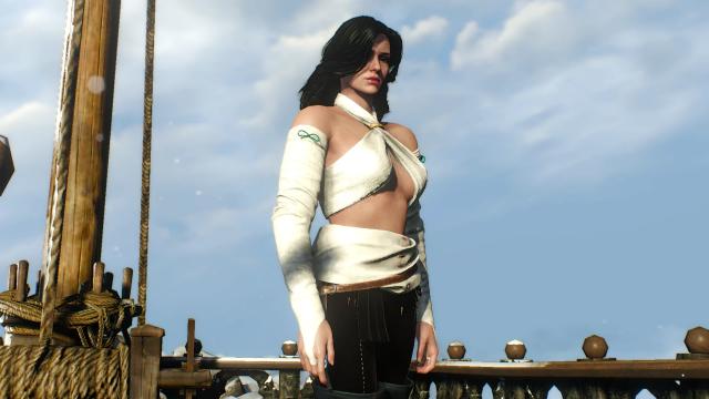 Yennefer's New Outfit для The Witcher 3 Next Gen