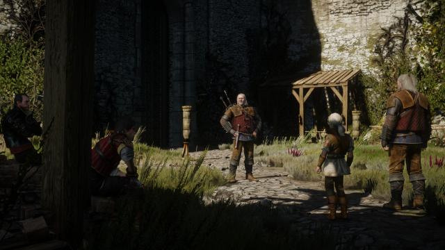 Concept Vesemir для The Witcher 3 Next Gen