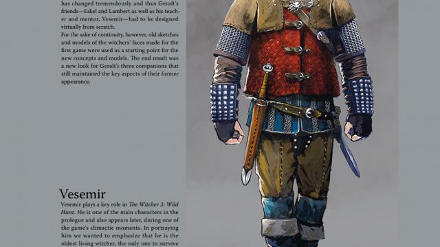 Concept Vesemir для The Witcher 3 Next Gen