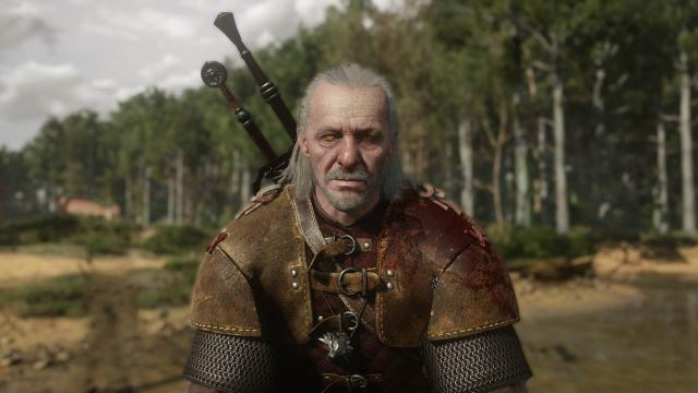 Concept Vesemir для The Witcher 3 Next Gen