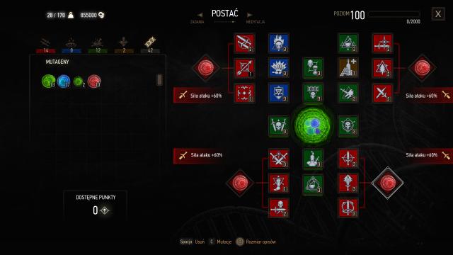 More Skill Slots with Interface - NextGen for The Witcher 3 Next Gen