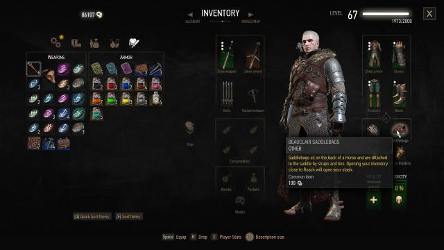 Limitless - Ultimate weight and durability removal для The Witcher 3 Next Gen