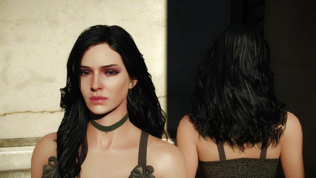 HQ female hairstyles для The Witcher 3 Next Gen
