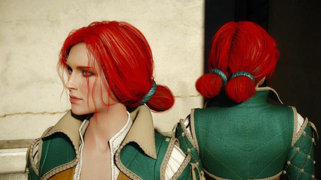 HQ female hairstyles для The Witcher 3 Next Gen