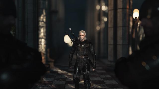 Defiant Inquisitor Armor Set for The Witcher 3 Next Gen