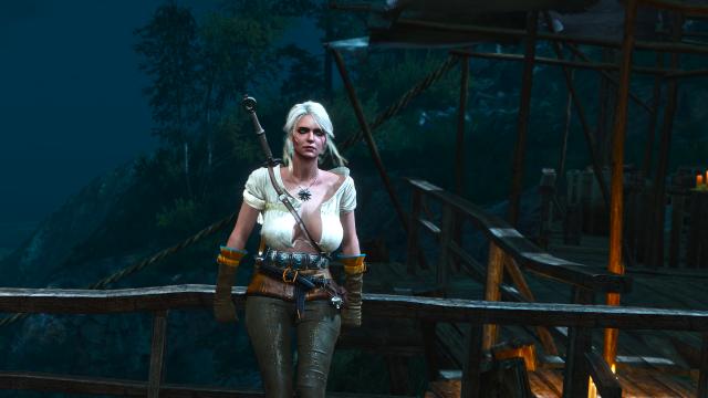 Extreme Curvy Ciri (NGE) для The Witcher 3 Next Gen