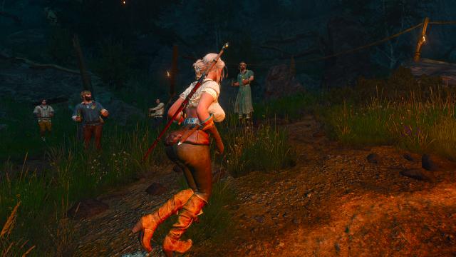 Extreme Curvy Ciri (NGE) для The Witcher 3 Next Gen