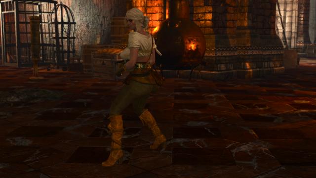 Extreme Curvy Ciri (NGE) для The Witcher 3 Next Gen