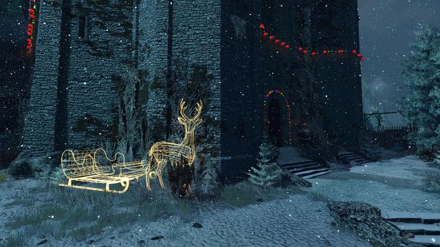New Year at Kaer Morhen (Christmas DLC) для The Witcher 3 Next Gen