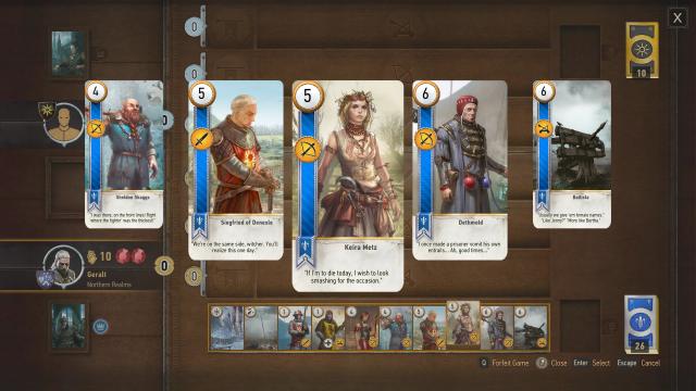 Upscaled UI - Gwent - Next Gen для The Witcher 3 Next Gen