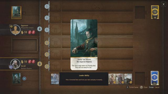 Upscaled UI - Gwent - Next Gen для The Witcher 3 Next Gen