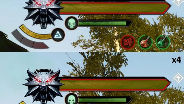 Upscaled UI - HUD Elements - Next-Gen для The Witcher 3 Next Gen