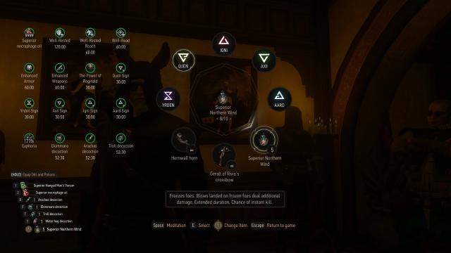 Everlasting Buffs for The Witcher 3 Next Gen