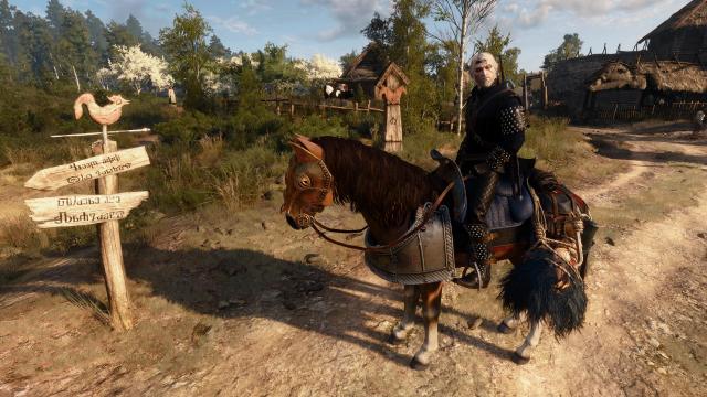 Сет Ворона / Raven Armor Set (Next-Gen) для The Witcher 3 Next Gen