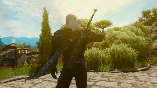 Netflix Scabbard for Witcher School Weapons (Next Gen) для The Witcher 3 Next Gen
