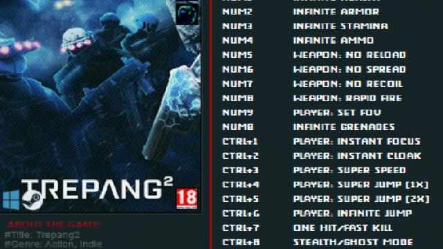 Trepang2 Trainer 22+ FutureX