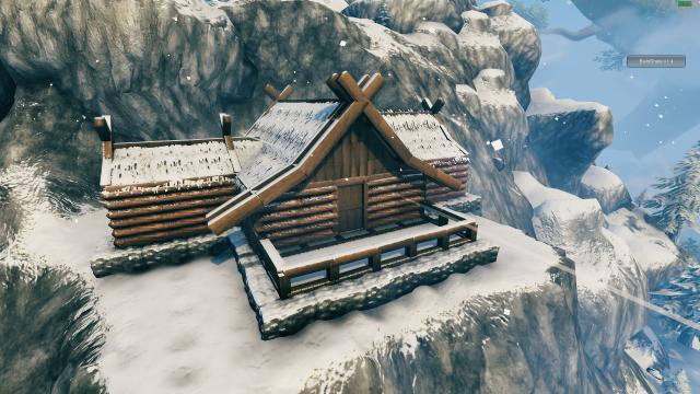 Зимовий будиночок / MD's Winter Cabin для Valheim