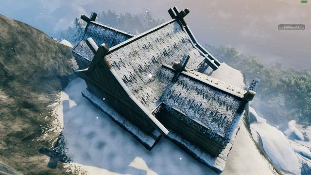 Зимовий будиночок / MD's Winter Cabin для Valheim