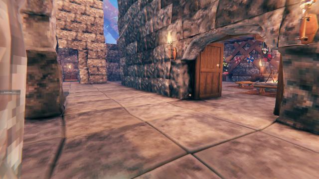 Каменный замок / Rooty's Stone Castle для Valheim