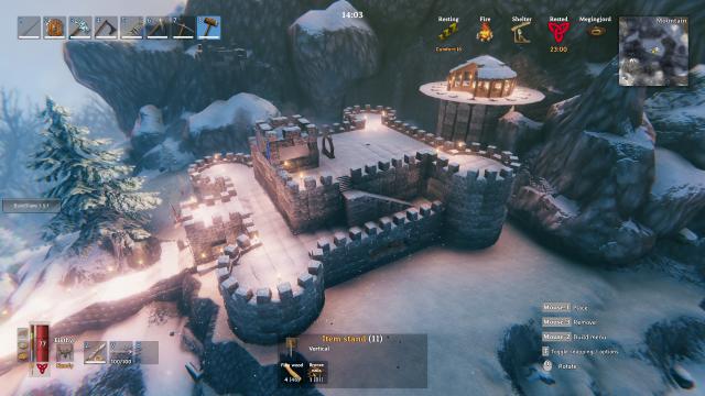 Замок Анор Лондо / Anorlondo castle для Valheim